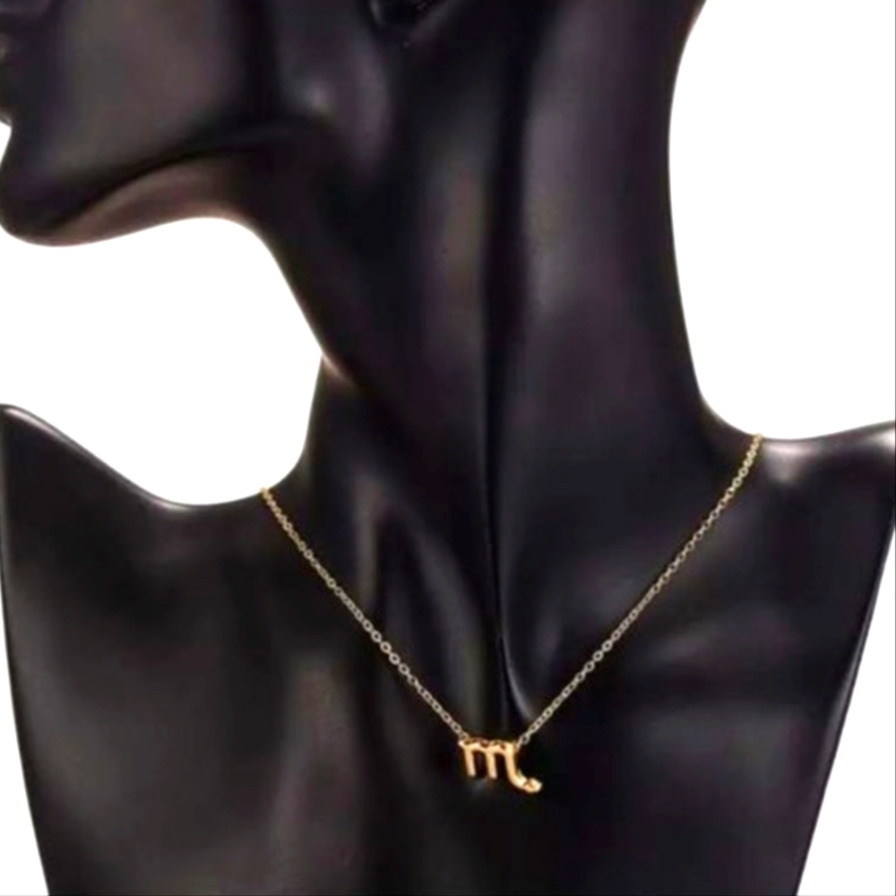 Gold Plated Zodiac Pendant Necklace - Picture 6 of 9